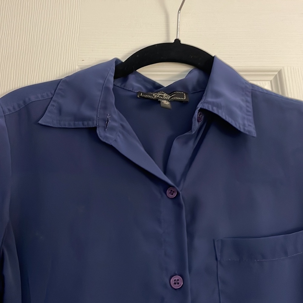 XS Jessica Simpson Button Down - Picture 4 of 7